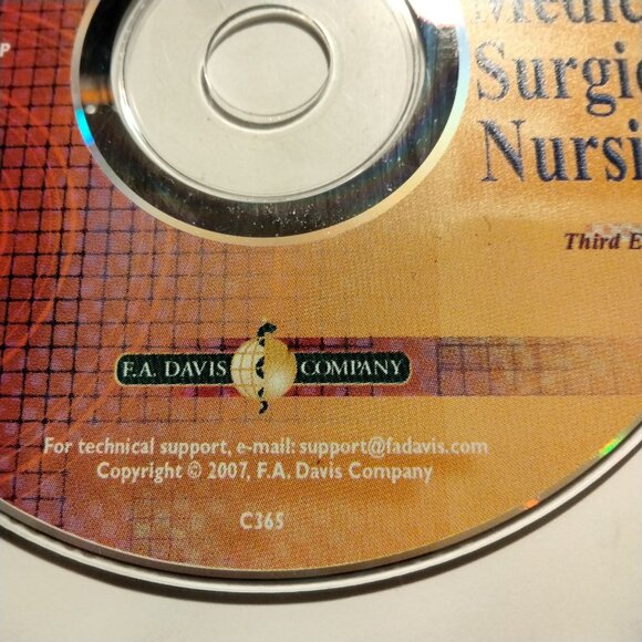 Understanding Medical surgical Nursing CD Williams Hopper 3rd edition 2007 CD - Picture 6 of 8